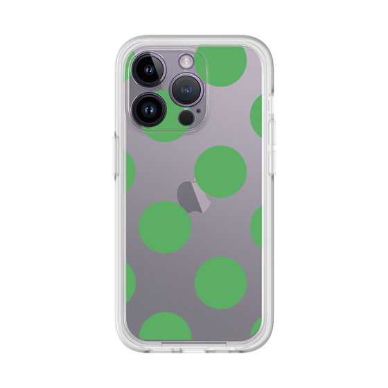 Premium Panel［ Simple Dot - Green ］
