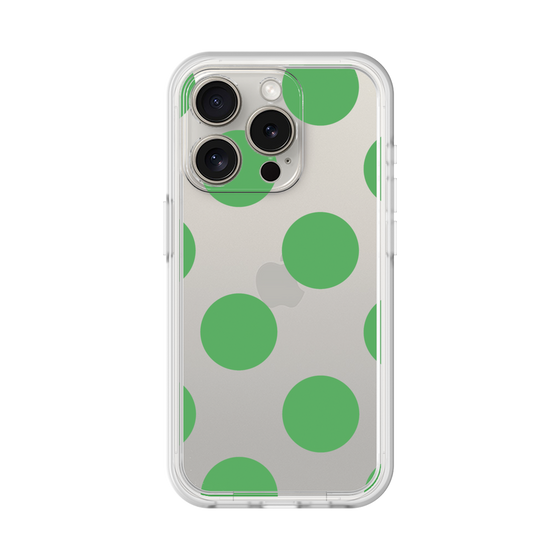 Premium Panel［ Simple Dot - Green ］