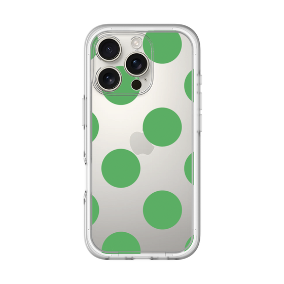 Premium Panel［ Simple Dot - Green ］