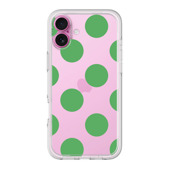 Premium Panel［ Simple Dot - Green ］