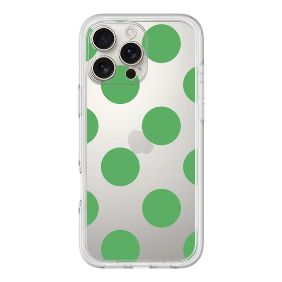 Premium Panel［ Simple Dot - Green ］