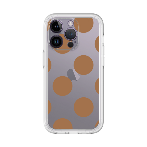 Premium Panel［ Simple Dot - Brown ］