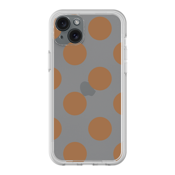 Premium Panel［ Simple Dot - Brown ］