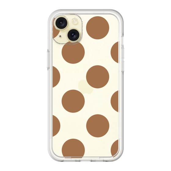 Premium Panel［ Simple Dot - Brown ］