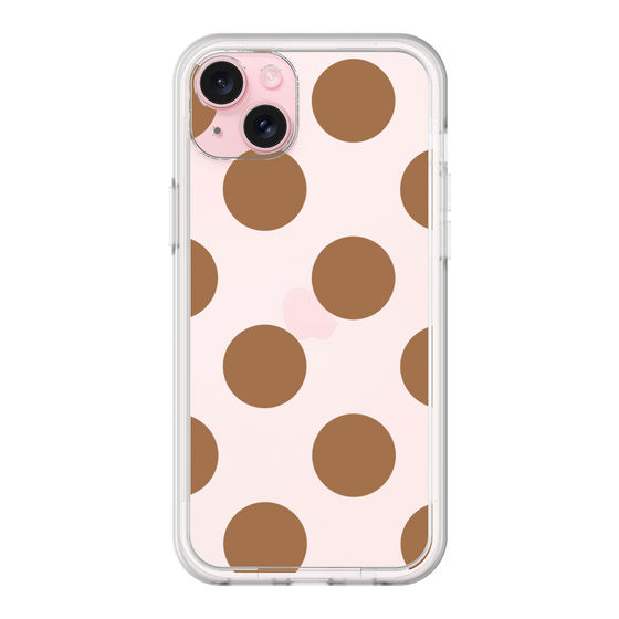 Premium Panel［ Simple Dot - Brown ］