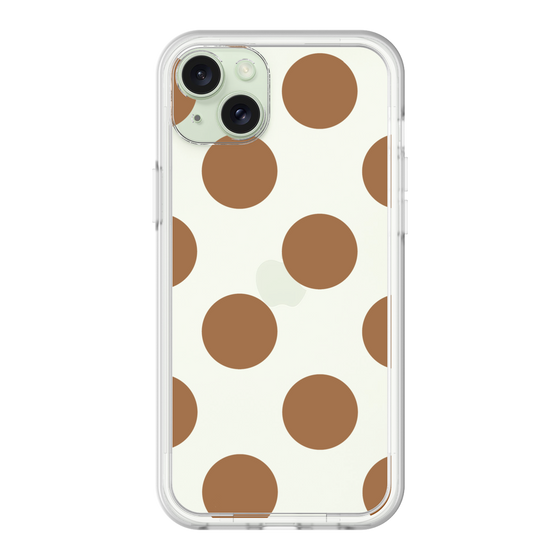 Premium Panel［ Simple Dot - Brown ］