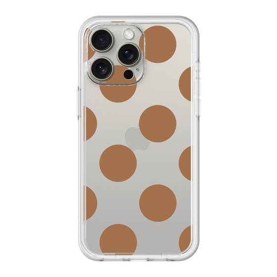 Premium Panel［ Simple Dot - Brown ］