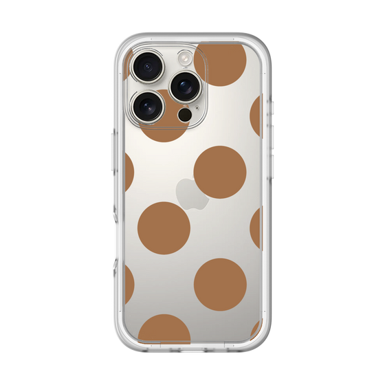 Premium Panel［ Simple Dot - Brown ］