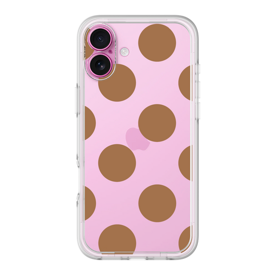 Premium Panel［ Simple Dot - Brown ］