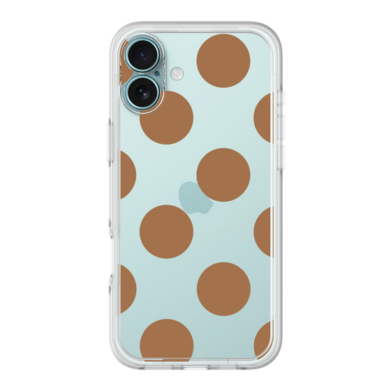 Premium Panel［ Simple Dot - Brown ］