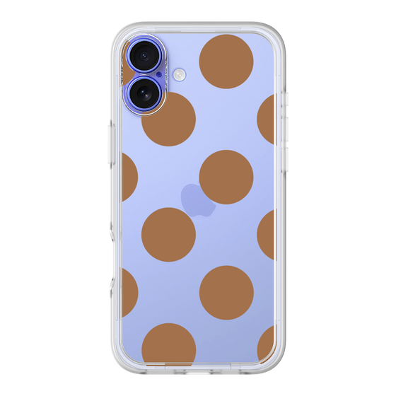 Premium Panel［ Simple Dot - Brown ］