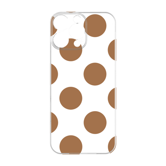Premium Panel［ Simple Dot - Brown ］