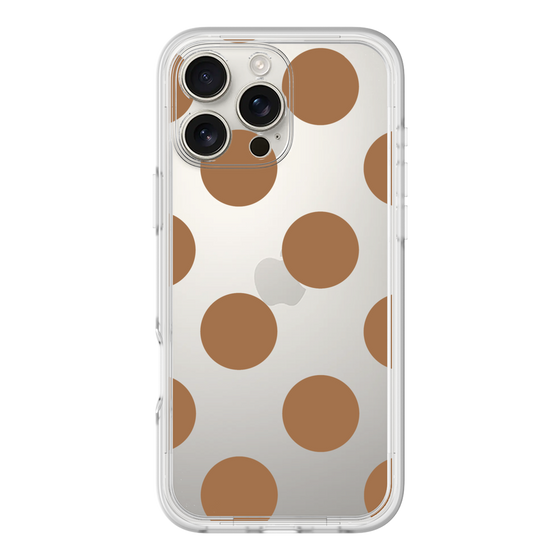 Premium Panel［ Simple Dot - Brown ］
