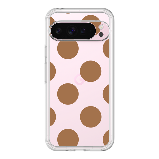 Premium Panel［ Simple Dot - Brown ］