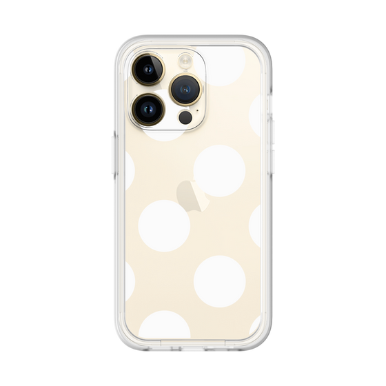 Premium Panel［ Simple Dot - White ］