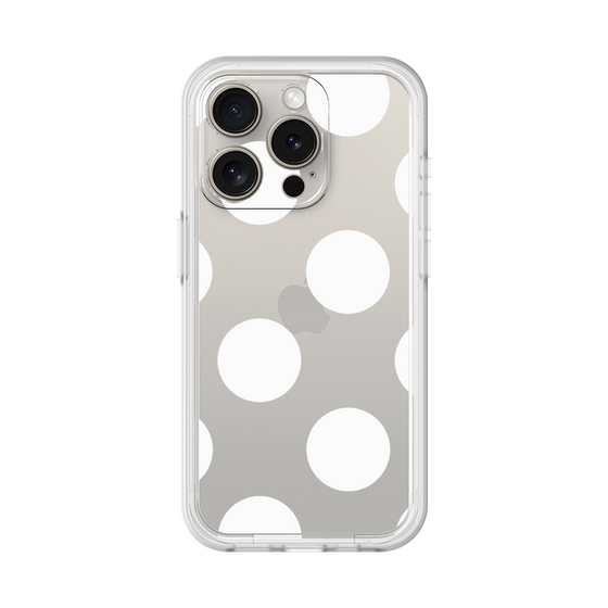 Premium Panel［ Simple Dot - White ］