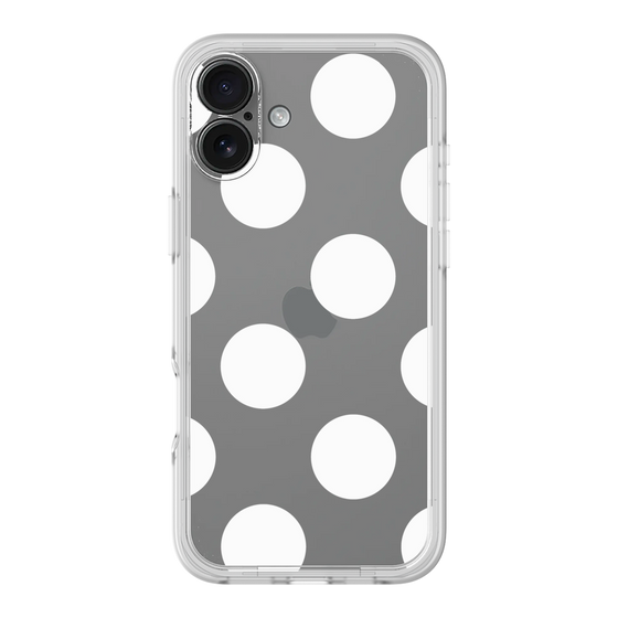 Premium Panel［ Simple Dot - White ］