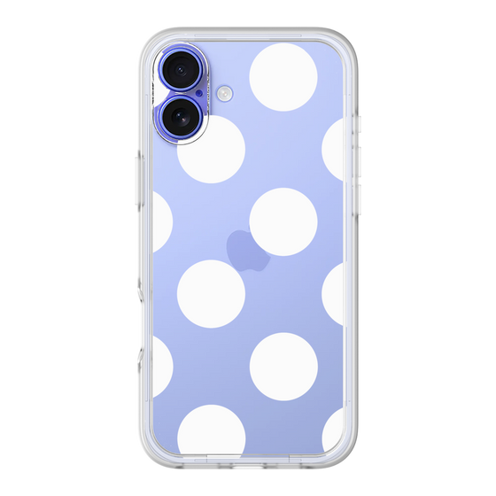 Premium Panel［ Simple Dot - White ］