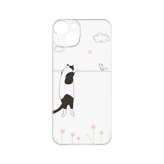 Premium Panel［ Calico Cat Peeking with Curiosity ］