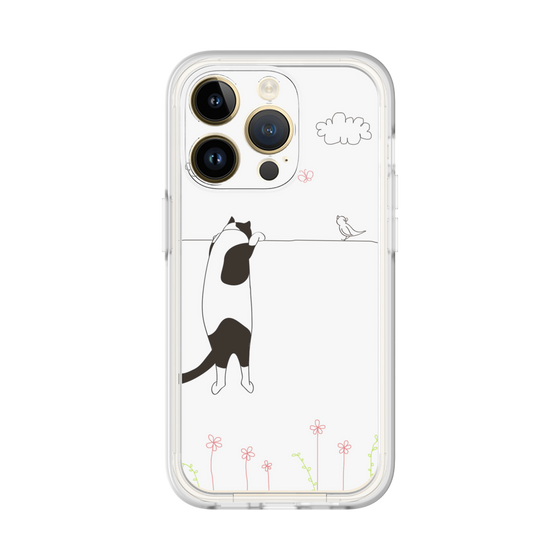 Premium Panel［ Calico Cat Peeking with Curiosity ］