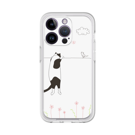 Premium Panel［ Calico Cat Peeking with Curiosity ］