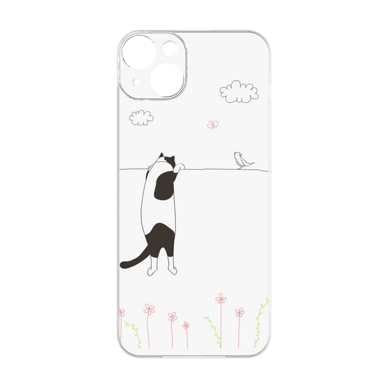 Premium Panel［ Calico Cat Peeking with Curiosity ］