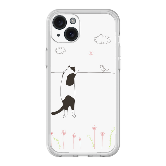 Premium Panel［ Calico Cat Peeking with Curiosity ］