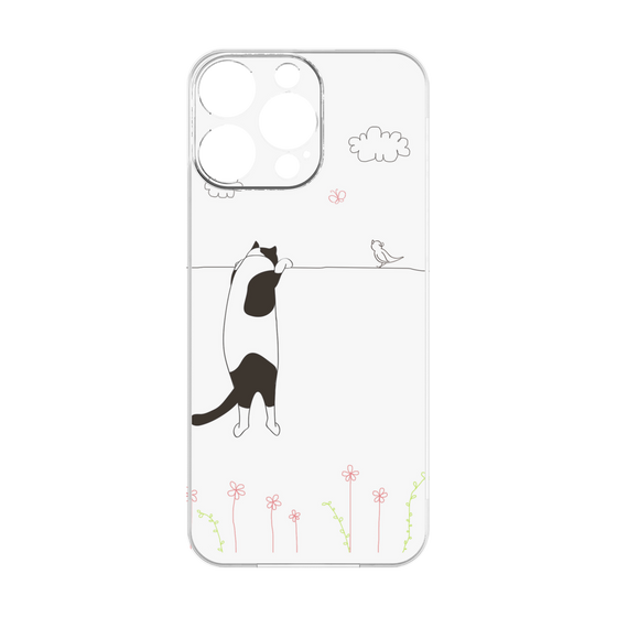 Premium Panel［ Calico Cat Peeking with Curiosity ］