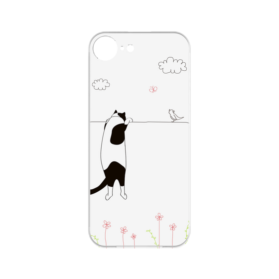 Premium Panel［ Calico Cat Peeking with Curiosity ］