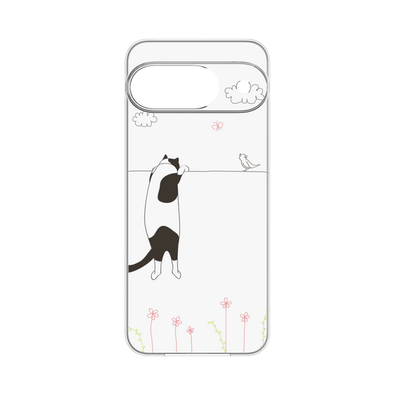 Premium Panel［ Calico Cat Peeking with Curiosity ］