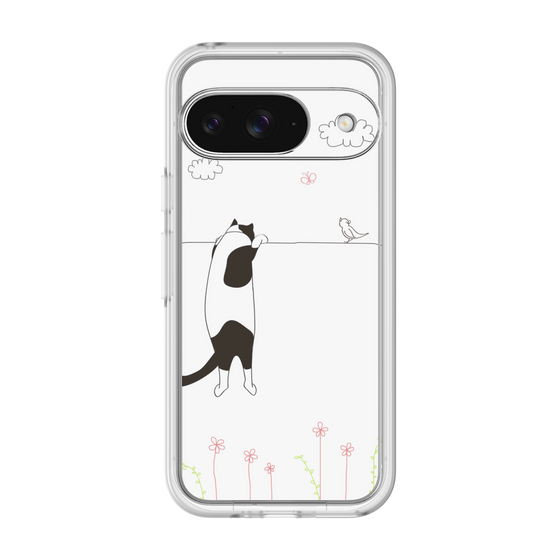Premium Panel［ Calico Cat Peeking with Curiosity ］