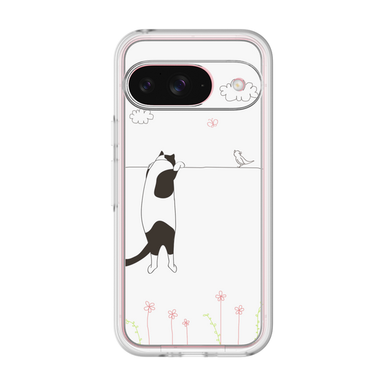 Premium Panel［ Calico Cat Peeking with Curiosity ］