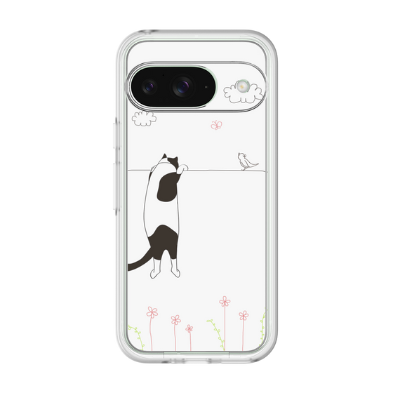 Premium Panel［ Calico Cat Peeking with Curiosity ］