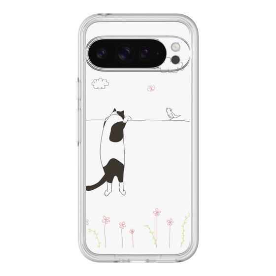 Premium Panel［ Calico Cat Peeking with Curiosity ］