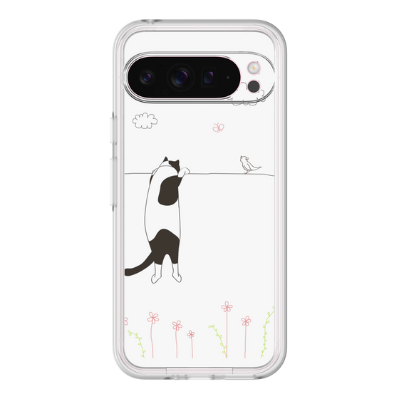 Premium Panel［ Calico Cat Peeking with Curiosity ］