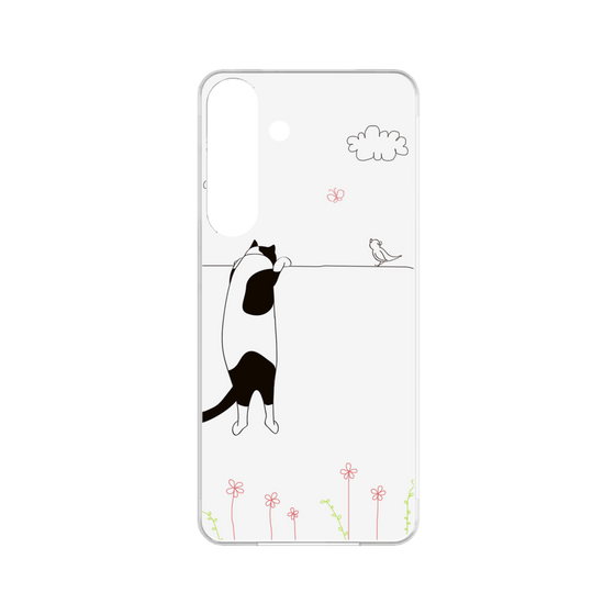 Premium Panel［ Calico Cat Peeking with Curiosity ］