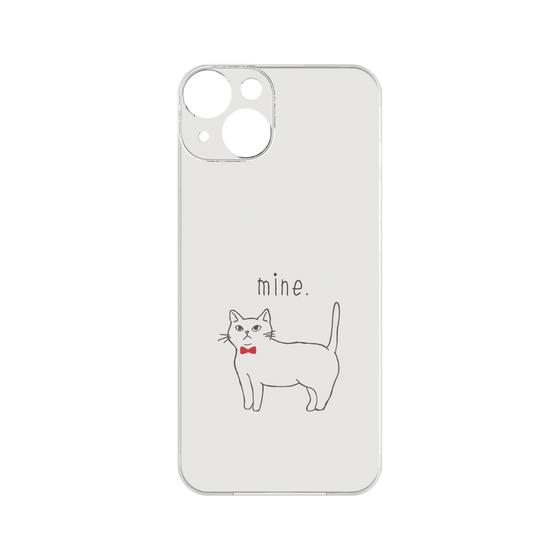 Premium Panel［ Bow Tie Cat - White ］