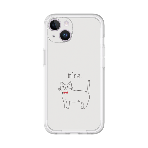 Premium Panel［ Bow Tie Cat - White ］