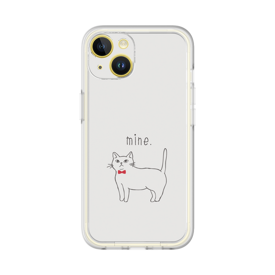 Premium Panel［ Bow Tie Cat - White ］