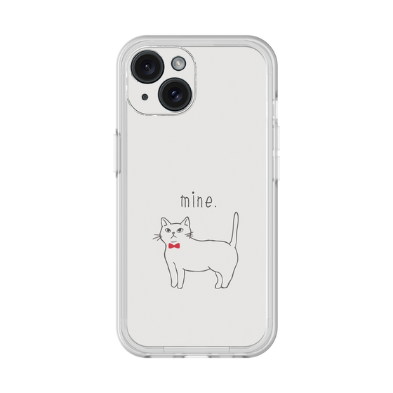 Premium Panel［ Bow Tie Cat - White ］