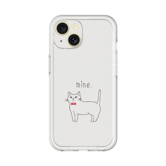 Premium Panel［ Bow Tie Cat - White ］