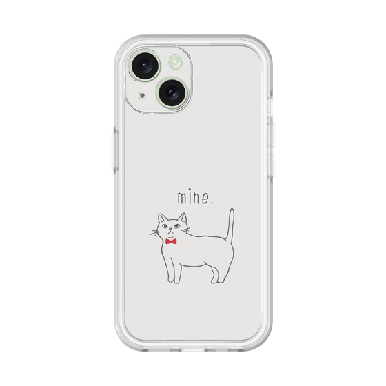 Premium Panel［ Bow Tie Cat - White ］