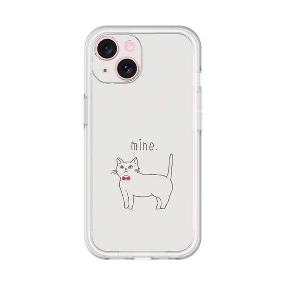 Premium Panel［ Bow Tie Cat - White ］