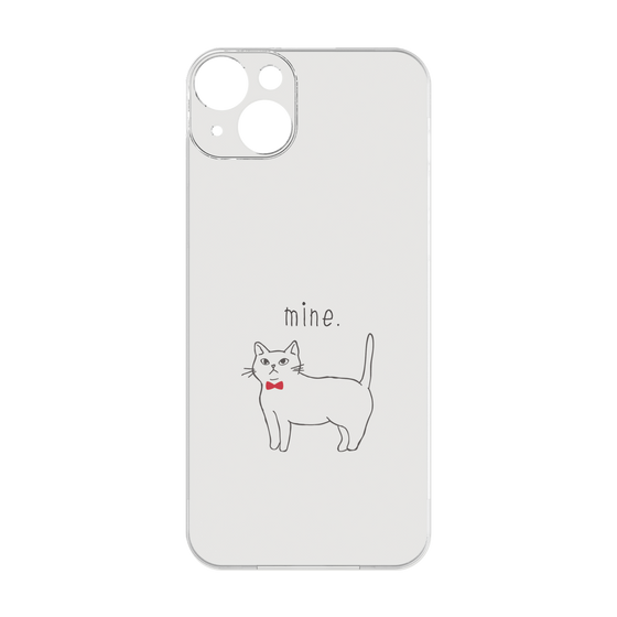 Premium Panel［ Bow Tie Cat - White ］