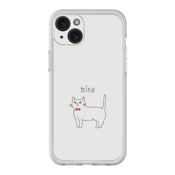 Premium Panel［ Bow Tie Cat - White ］