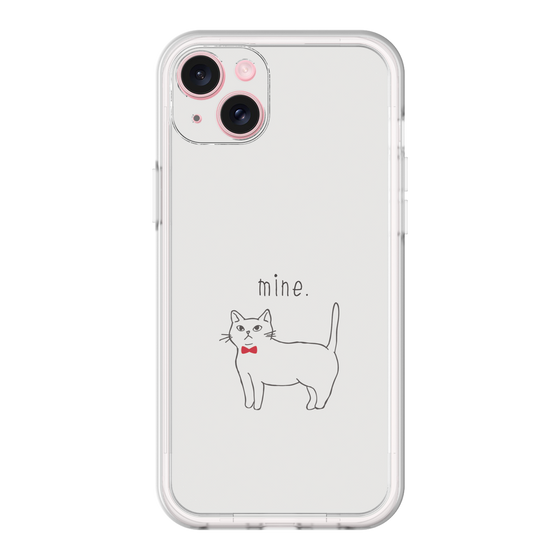 Premium Panel［ Bow Tie Cat - White ］