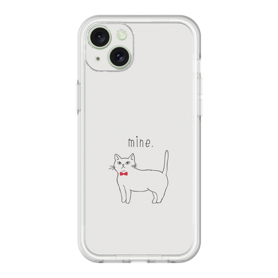 Premium Panel［ Bow Tie Cat - White ］