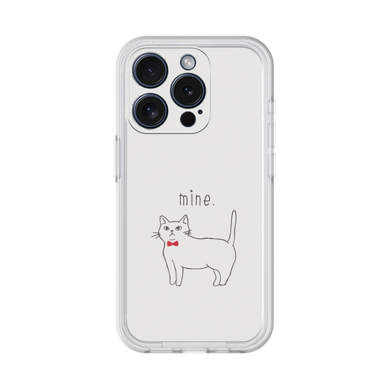 Premium Panel［ Bow Tie Cat - White ］