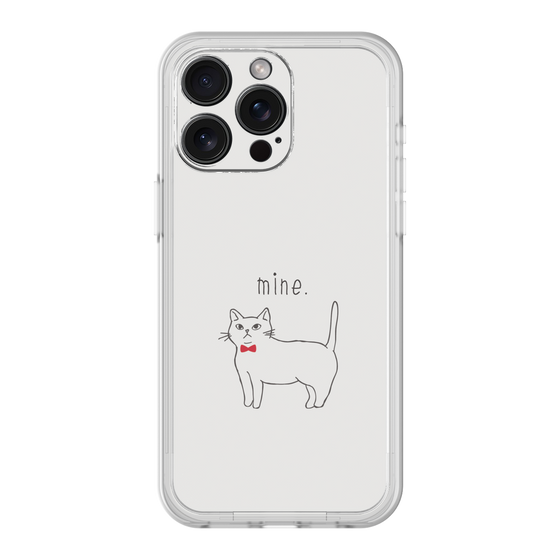 Premium Panel［ Bow Tie Cat - White ］