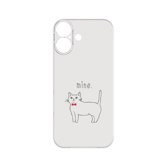 Premium Panel［ Bow Tie Cat - White ］